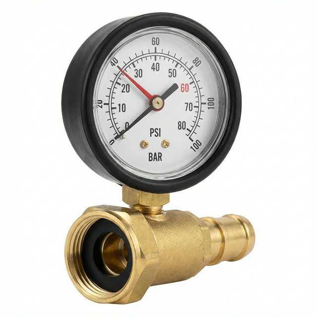 MEASUREMAN Water Pressure Test Gauge